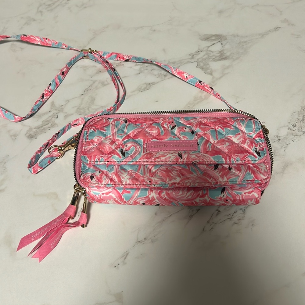 NWT Simply Southern wallet Pink 🦩